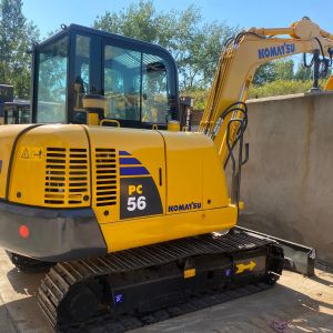 2024 Model Used Komatsu PC56 Excavator with 5300kg Working Weight and 0.055 - 0