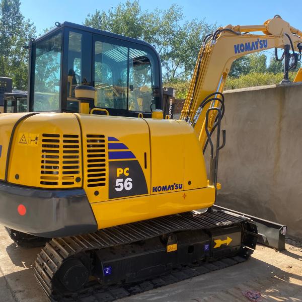 2024 Model Used Komatsu PC56 Excavator with 5300kg Working Weight and 0.055 - 0