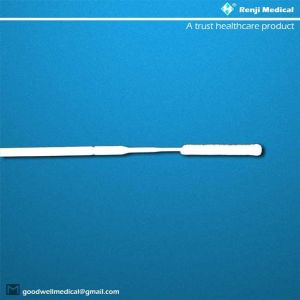 Individually sealed Sterile Nylon Flocked Swab with plastic breakable shaft