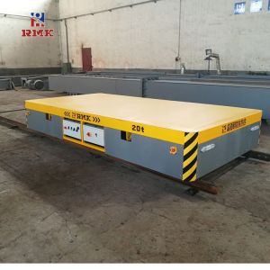20 T Hydraulic Lifting Rail Car Low Voltage Rail Distribution Electric Cart
