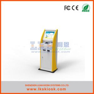 Payment Kiosk With Touch Screen Cash Acceptor