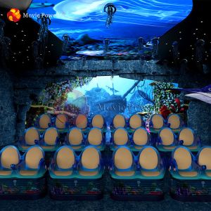China Mini Ocean Theme Special Effects 4D Movie Cinema System Equipment for Theme Park on sale