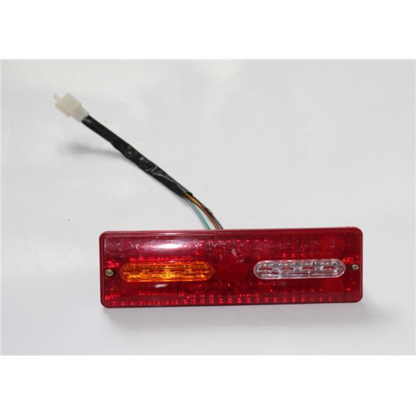 Quality Rectangle LED Motorcycle Tail Lights With USA CHIPS Led Chip Tube Design wholesale