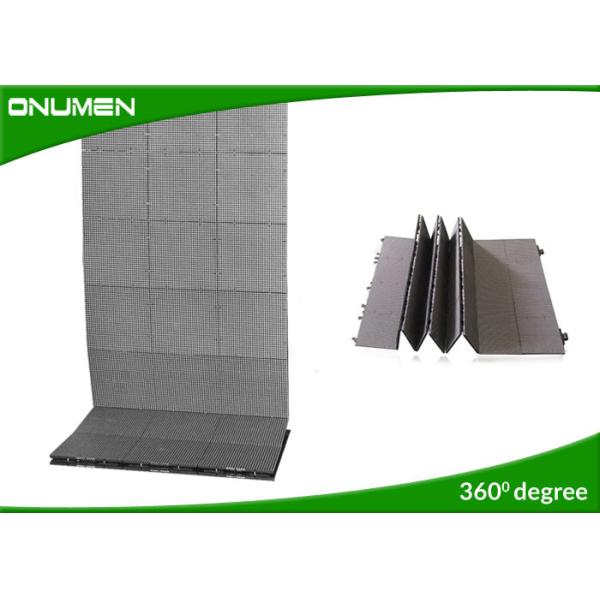 4000HZ Foldable LED Screens Dbstar Control , Folding 3528 SMD LED Display Video