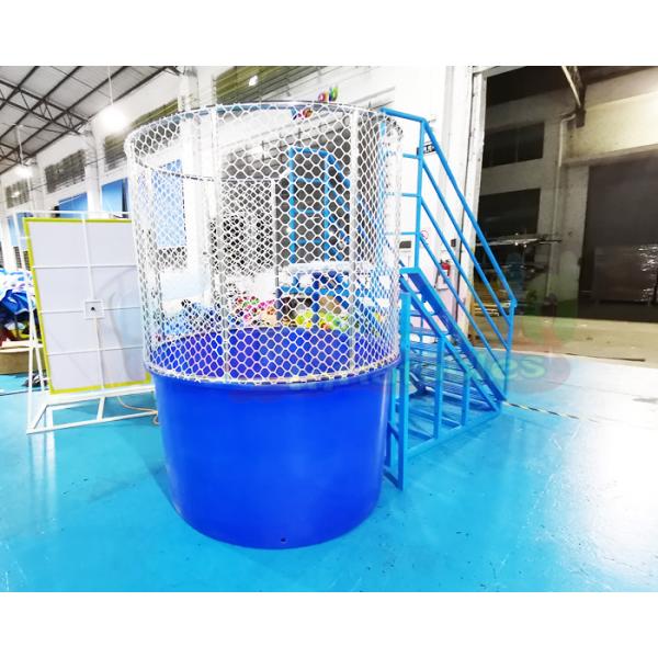 Tarpaulin Inflatable Water Dunk Tank Interactive Dunker Machine