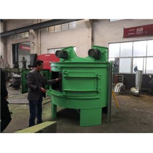 1350*560mm Rotary Table Shot Blasting Machine For Cleaning Gears Coupling Parts