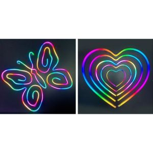 Outdoor 1.66cm 16W SMD5050 Programmable LED Flex Neon