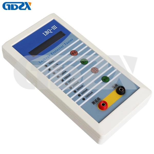 Quality LBQ-III Handheld Leakage Protector Tester Single Phase / Three Phase Leakage Switch Tester wholesale