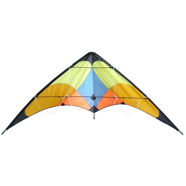 Splicing Pattern Delta Stunt Kite Fashion Style Nylon Fabric Material
