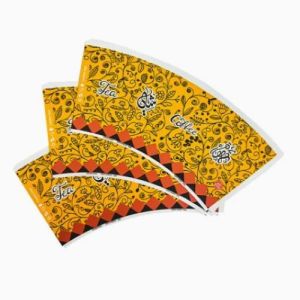 China Disposable Printing Beverage Tea Coffee Paper Cup Raw Material Paper Cup Fan for Paper Cup on sale