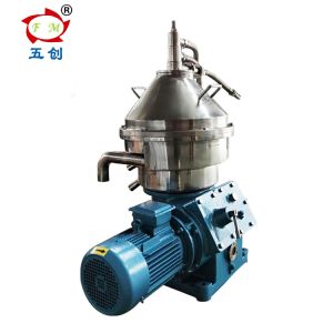 Vertical Separator Fish Processing Machine 3 Phase Disc Stack Centrifugal