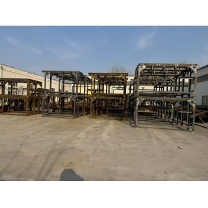 Silver Steel Structure Platform Customized According To Wind Tower Specification