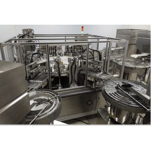 China Stainless Steel Cap Assembly Machine Silver For Ultrasonic Welding on sale