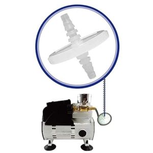 0.22µm Sterilized Bacterial Vent Filter Hydrophobic Membrane Inline Disc Filter