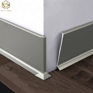 ODM Aluminium Wall Skirting Extrusion Profile T3~T8 Temper