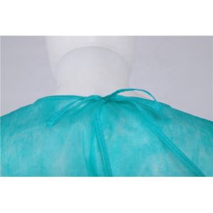 China factory wholesale pp disposable waterproof isolation gown PP Isolation