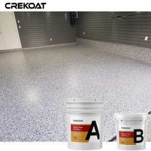 Unique Craft Epoxy Flake Floor Coating For Garages Shops Homes