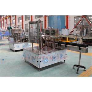 Mini Drinking Water Linear Type Split Bottle Filling Machinery Economic