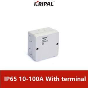 10-100Amp IP65 Surface Mount Outdoor Junction Boxes With Terminal