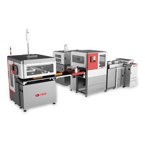 Cheap Fully Automatic Jewellery Boxes Electronic Products boxes Making Machine With Camera Tracing System for sale