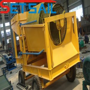 100m3-500m3 Capacity Carbon Steel Land Gold Mining Equipment with Diamond