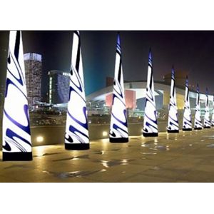 Taffeta Fabric Inflatable Lighting Decorations / Party Inflatable Cone