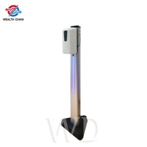 Multifunctional 1100mm Face Recognition Temperature Kiosk With Hand Sanitizer