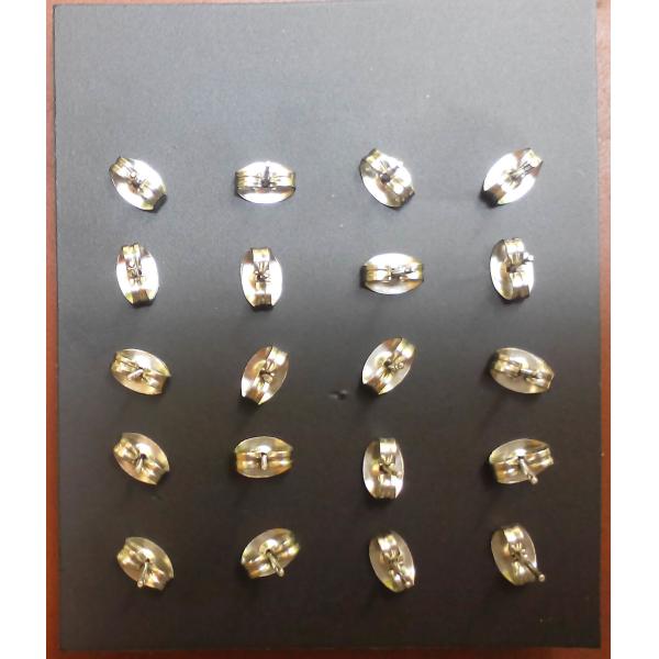 316L Stainless Steel 6 Prongs Sparkling 3mm-7mm Round Cubic Zirconia Stud Earrings