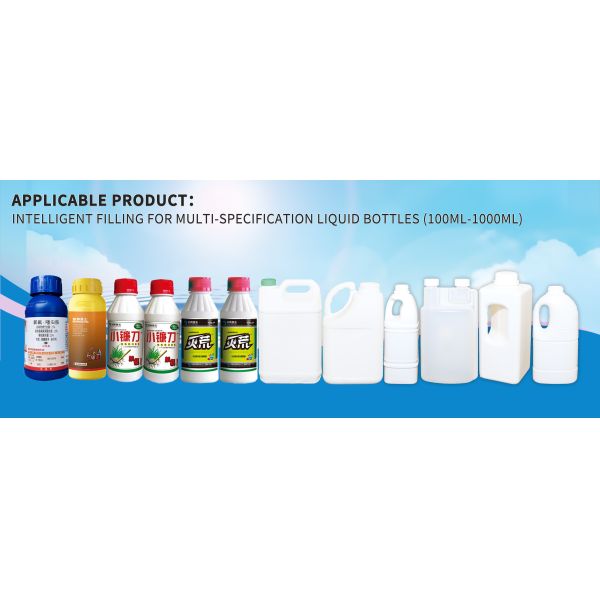 Liquid Filling Machine Optimized For Non Selective Herbicide Filling Guarantees Smooth Filling Process And Minimal Waste