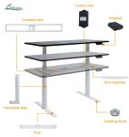 Effortlessly Adjust Your Work Environment with Uplift Height Adjustable