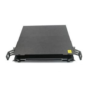 144 Fibers 1U UHD MPO Patch Panel Optical Distribution Frame Up to 12 Modules