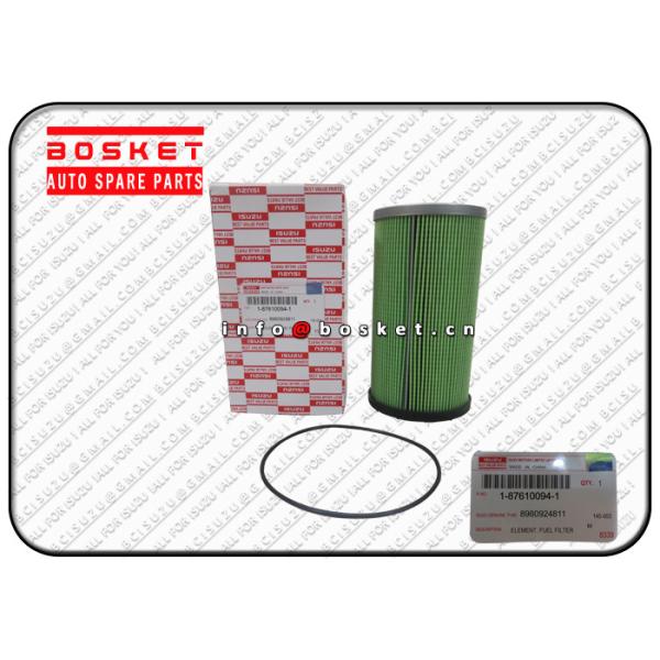 Truck Fuel Filter Element For ISUZU CYZ52 6WG1 1-87610094-0 8-98092481-1