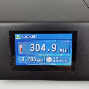 Basic Error ±2%FS 4.3 inch Color LCD Screen Bench Turbidity Meter with LED Light