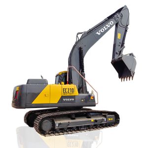 Cheap Volvo EC210 Used Hydraulic Excavator 21 Tonnage 123KW 1.0m3 Bucket Capacity for sale