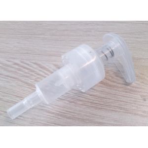 PP Plastic Smooth Transparent Shampoo Bottle Switch Pump