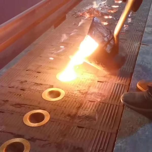 Refractory Fibre Filter Screen Metal Melt Filter Sheet for Liquid Filtration