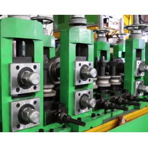 Square Round Rectangle Oval Galvanized Pipe Mill 25-76mm 10m/min