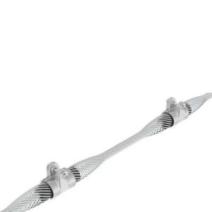 Overhead Line Preformed Armor Rods , FTTH Fiber Optic ADSS Suspension Clamp