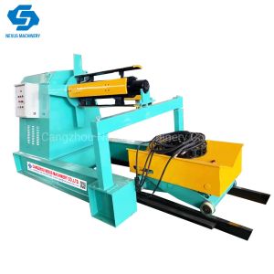 Hydraulic Decoiler with Coil Car Full-Automatic Metal Sheets Decoiler