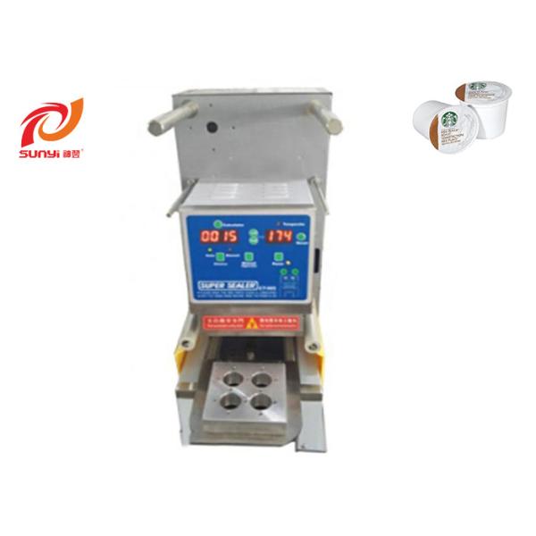 Hand Actuated Nespresso Kcup Coffee Capsule Sealing Machine Manual Manuative