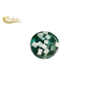 Round Shape Natural Body Soap Bar With Little White Square Soap Inside Fruit Fragrance