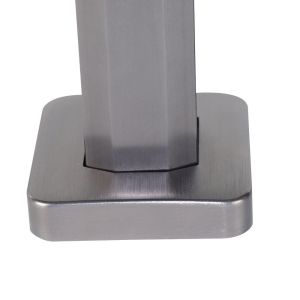 Glass Clip for Flooring Mounted Swimming Pool Glass Holder in Railing System