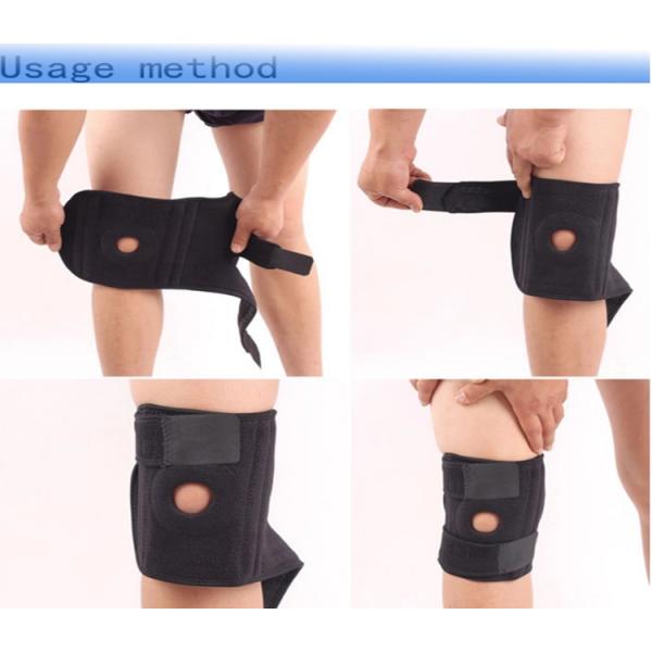 Custom Professional Sport Elastic Spring Knee Brace / Knee Support Belt