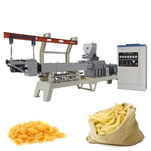 80kg/H Macaroni Production Line Garment Shops Macaroni Pasta Maker Machine