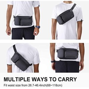 Large Capacity Fashion Fanny Pack Multiple Pockets For Hiking
