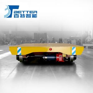China Factory Supply 65ton Remote Control Material Handling Trackless Transfer Cart on sale