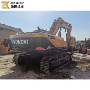 30 Ton Used Hyundai 305 Excavator 305LC 305LC-9T From Korea 1.4m3 Bucket