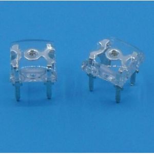 Cheap automotive led indicator lights Flat led diode Flux Piranha Components Led 4 Lead super yellow LED Indicator for sale