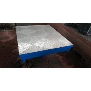 Professional Cast Iron Surface Plate Manual Lapping Hand Scrap Surface Finish