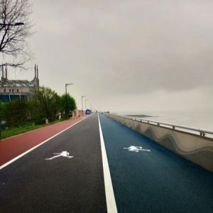 3mm Rubber Walking Path Colured Eco-friendly Granules EPDM Runway